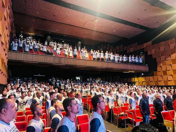 Cerca de 500 militares da reserva participam de formação do Programa Escolas Estaduais Cívico-Militares de Mato Grosso
