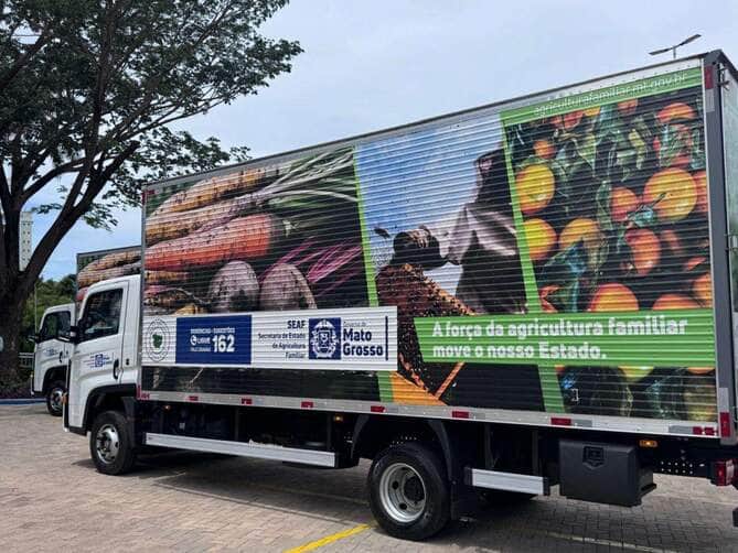 Parceria entre Estado e Prefeitura garante caminhão para agricultura familiar em Sorriso