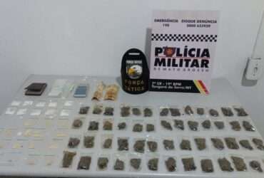 Polícia Militar apreende adolescente com 71 porções de drogas em Tangará da Serra