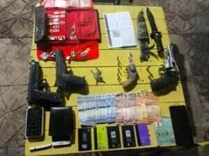Quarteto armado tenta roubar Hilux em Sinop e acaba preso após troca de tiros com a PM