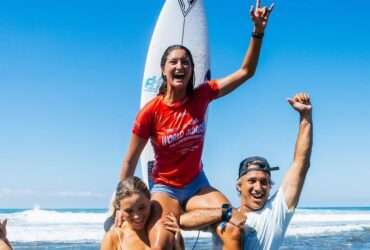 Luana Silva é primeira brasileira campeã do Mundial Júnior de surfe, em 18/01/2025