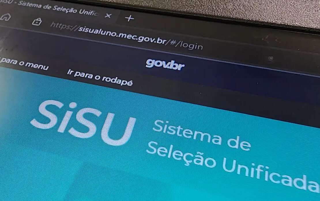 Brasília - 10/07/2023 - Página do Sisu 2023 na internet. Foto: Rafa Neddermeyer/Agência Brasil