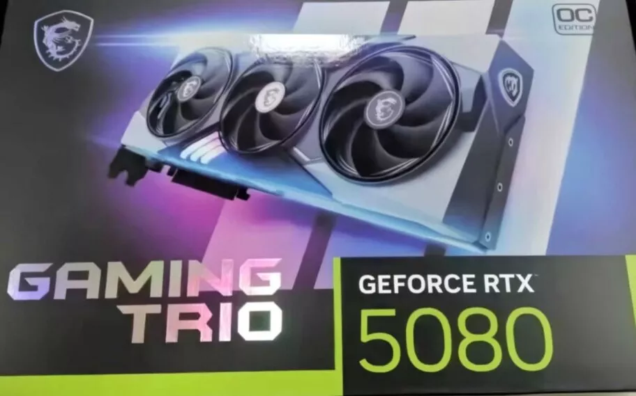 RTX 5080 da MSI é revelada em vazamento! Confirmando especificações e abrindo espaço para um possível lançamento antecipado
