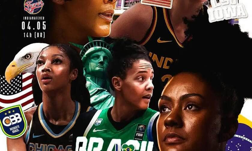 seleção brasileira feminina de basquete, amistosos, pré-temporada WNBA, em 2 e 4 de maio