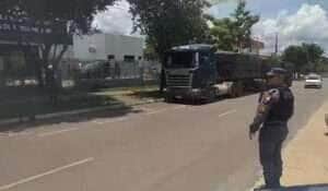 Roubo de carga de soja termina com prisão de dois suspeitos na BR-163 