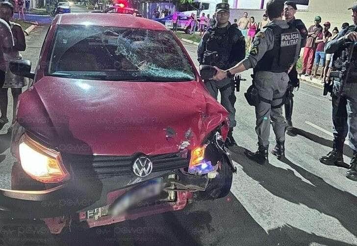 Acidente ocorreu no cruzamento das ruas das Sete Copas e das Amêndoas; vítimas foram encaminhadas ao Hospital Regional Hilda Strenger Ribeiro. 