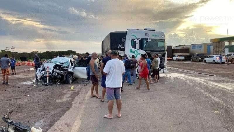 Vídeo pode esclarecer acidente que matou avó e duas netas em Nova Mutum