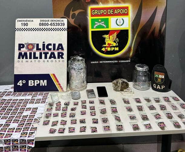 Adolescente e mulher são presas por tráfico de drogas em Várzea Grande