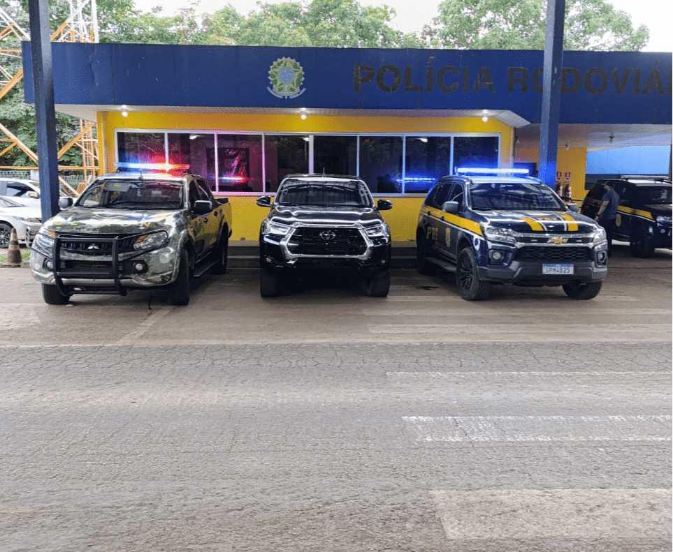 Gefron apreende quatro veículos e causa prejuízo de R$ 700 mil ao crime organizado em Mato Grosso