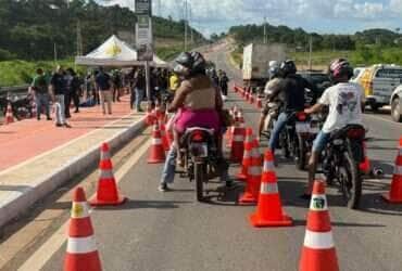 Operação Tolerância Zero para delitos de trânsito flagra motociclistas com documentação vencida e sem habilitação