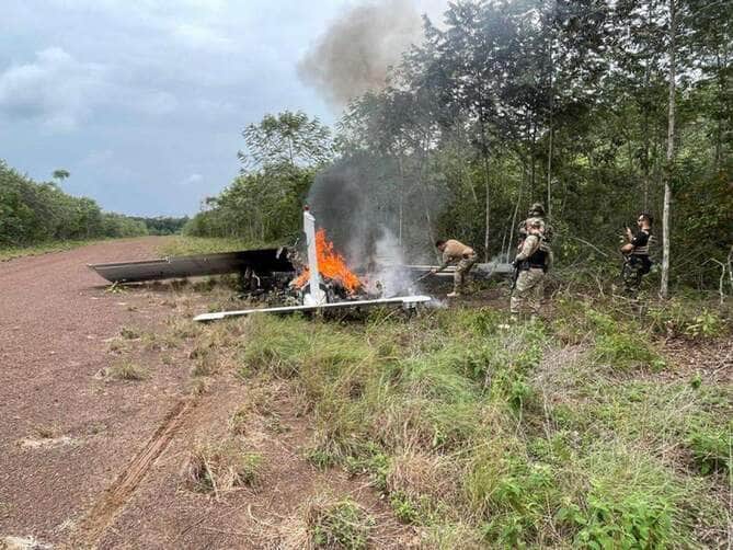 Operação conjunta com a policiais de Mato Grosso apreende 500 kg de skunk em área rural do Amazonas