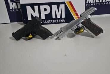 Polícia Militar prende suspeito por porte ilegal de arma às margens da BR-163
