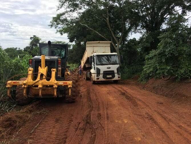 Prefeitura de Rondonópolis intensifica trabalhos de recuperação de estradas rurais após fortes chuvas