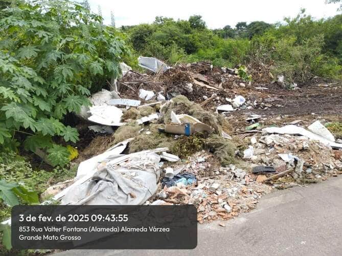 Prefeitura de Várzea Grande está atuando para recuperar áreas afetadas pelas chuvas e anuncia ação estruturante