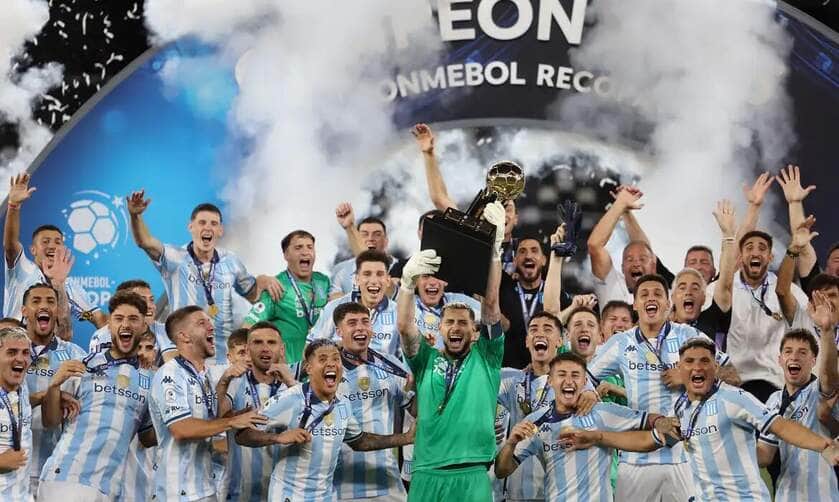 racing, botafogo, recopa sul-americana