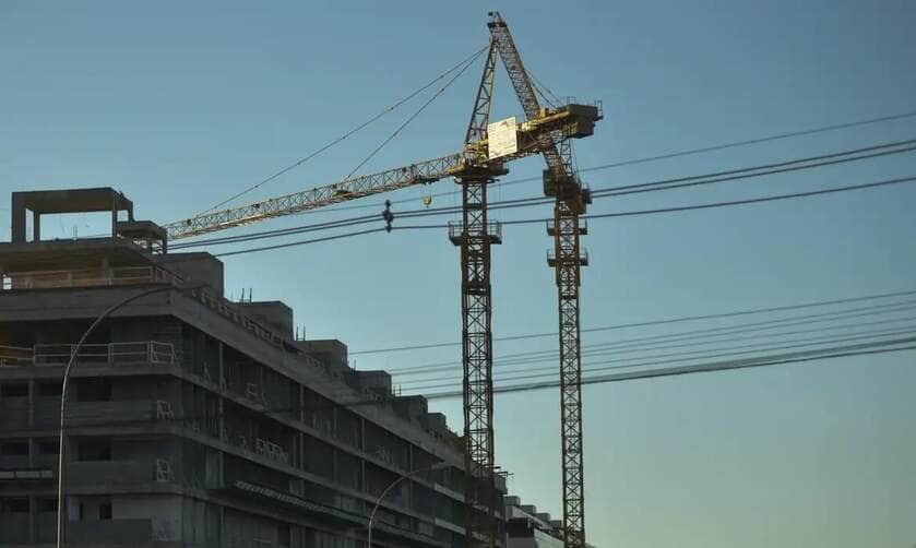 Construção de prédios residenciais e comerciais no Setor Noroeste em Brasília