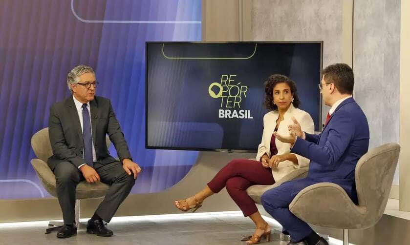 Brasília (DF), 10/02/2025 - Ministro das Relações Institucionais, Alexandre Padilha, participa do programa Repórter Brasil. Foto: Bruno Peres/Agência Brasil