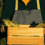 Imagem de milho, Foto de Produtor Rural, Homem com Milho na Mão