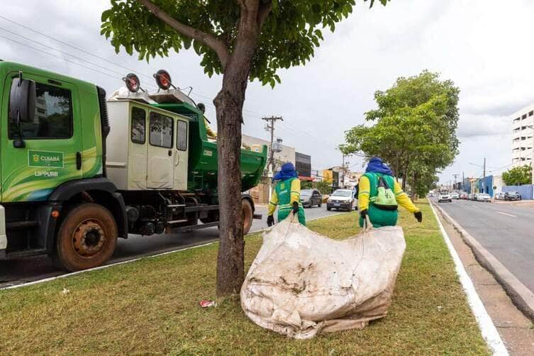 Limpurb realiza ação intensiva em mutirão de limpeza na MT-251