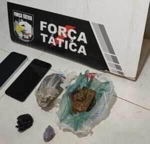 Operação Tolerância Zero resulta em apreensão de drogas e menor detido em Nova Mutum