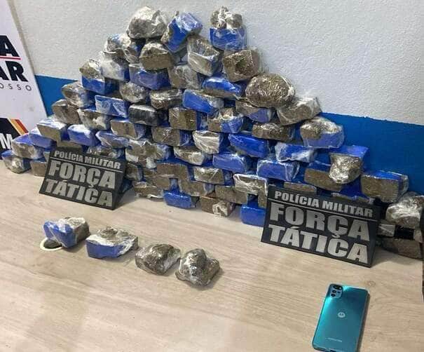 Duas mulheres são presas com 10 quilos de drogas em Lucas do Rio Verde