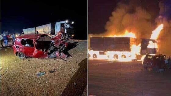 Dois indígenas morrem em colisão frontal na BR-158, em Nova Xavantina