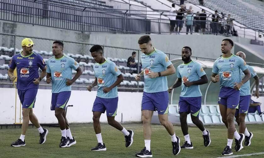 seleção brasileira, treinamento