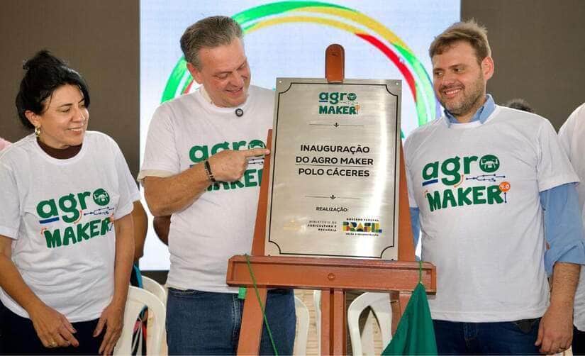 Em Cáceres, ministro Carlos Fávaro inaugura primeiro espaço de inovação Agro Maker