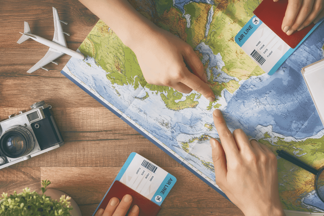 foto de avião, viagens, imagem de mapa