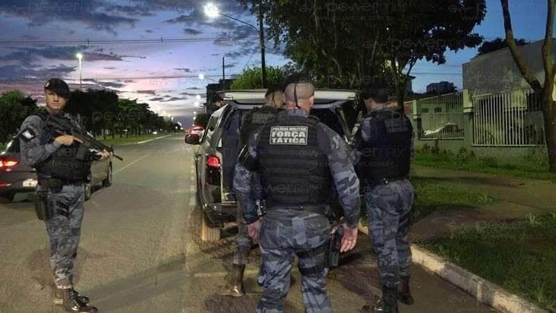 Forças de segurança prendem seis suspeitos de roubo em Nova Mutum