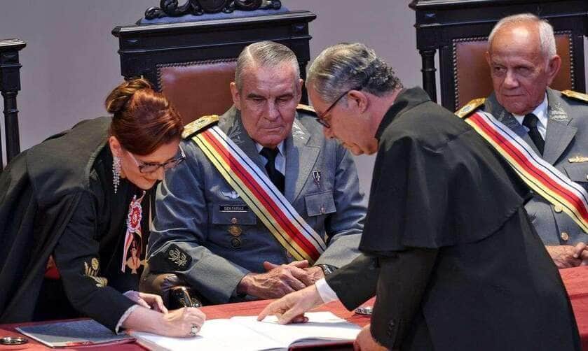 Brasília (DF), 12/03/2025 - Solenidade de posse da ministra Maria Elizabeth Guimarães Teixeira Rocha no cargo de Presidente do Superior Tribunal Militar. Foto: José Cruz/Agência Brasil