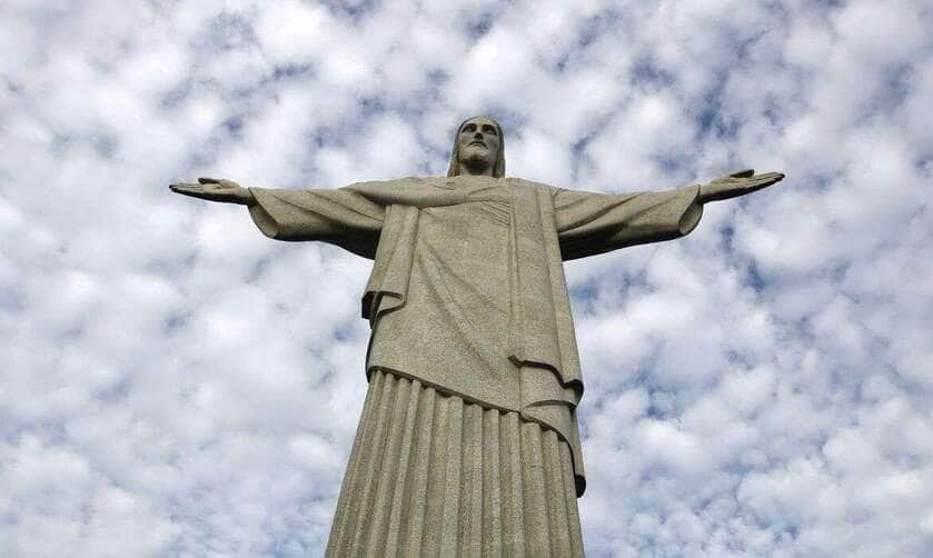 Lançamento oficial da Festa dos 90 anos do Cristo Redentor, no morro do Corcovado, Rio de Janeiro.