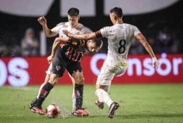 São Paulo x Santos: Onde assistir ao clássico paulista pelo Brasileirão 2025 e escalações prováveis. Imagem: Raul Baretta/Santos FC