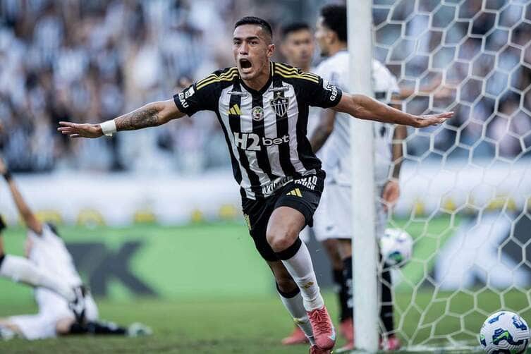 Atlético-MG encara o Caracas fora de casa para manter liderança na Sul-Americana. Imagem: Pedro Souza/Atlético