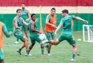 Fluminense busca manter 100% na Sul-Americana diante do Unión Española após tropeço no Brasileirão. Imagem: Marcelo Gonçalves/FFC