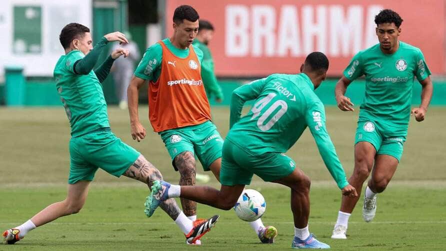 Bolívar x Palmeiras nesta quinta (24) na Libertadores: horário, onde assistir ao vivo e escalações prováveis. Imagem: Cesar Greco/Ag. Palmeiras