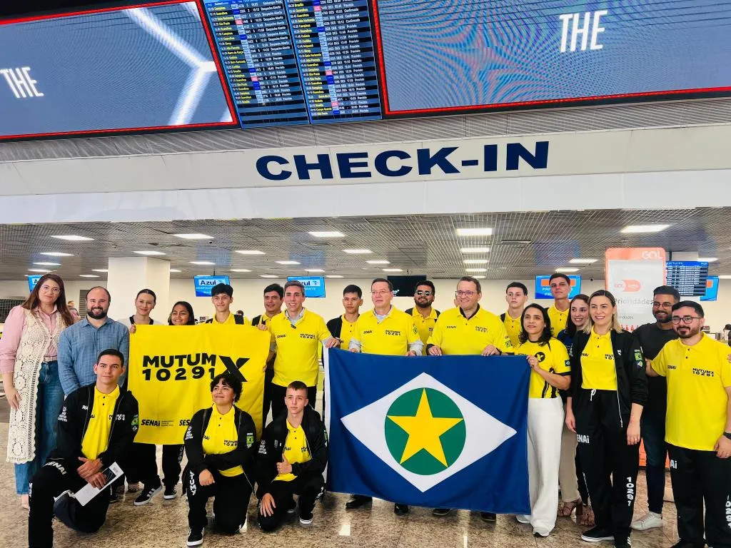 Equipe de Nova Mutum representa o Brasil na competição mundial de robótica em Houston - Texas