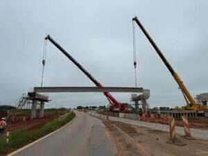 Intervenções ocorrem nesta quinta (10) e sexta-feira (11) para obras na ponte sobre o Rio dos Patos e no viaduto do km 602; tráfego será controlado pela Nova Rota do Oeste