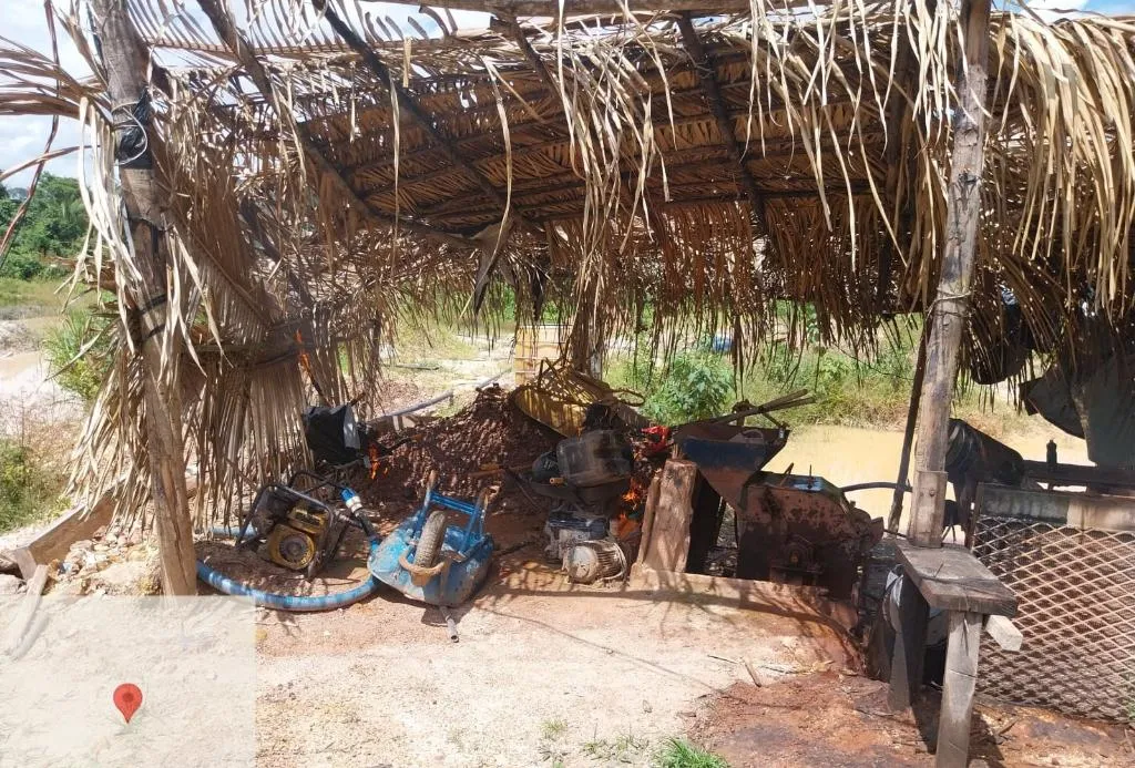 Operações ambientais de Mato Grosso apreendem maquinário usado em desmate e garimpo ilegal no interior