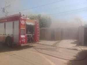 Bombeiros de Mato Grosso combatem incêndio em residência em Rondonópolis