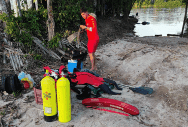 Bombeiros encontram corpo de homem afogado no Rio Teles Pires em Mato Grosso -CenárioMT