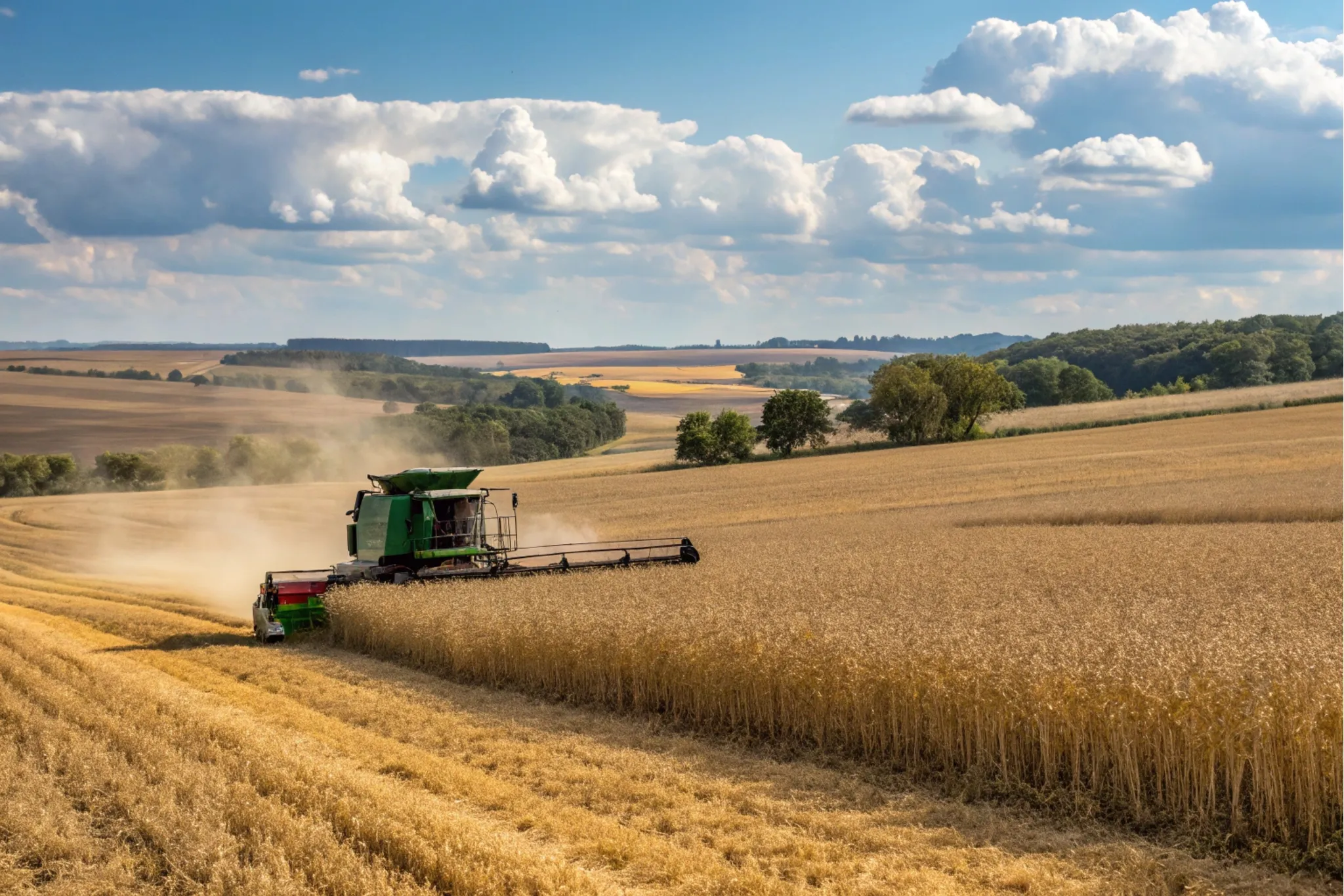 Colhendo soja - CenárioMT