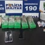 Abordagem a carro com placas de Nova Mutum revela maconha, cocaína e pasta base; prisão ocorreu após perseguição no bairro Residencial Teles Pires