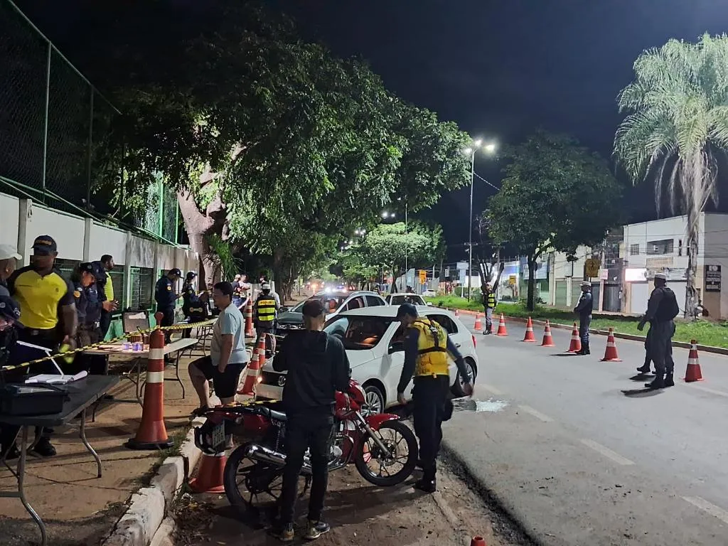 Operação Lei Seca em Várzea Grande resulta em 11 prisões e mais de 80 multas