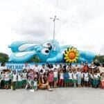 Exposição do Sansão Gigante em Cuiabá encerra com quase 20 mil visitantes