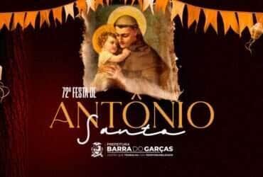 Festa de Santo Antonio completa 72 anos e inicia a partir de 31 de maio em Barra do Garcas -CenárioMT