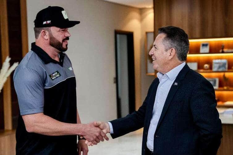 Governador de Mato Grosso e Jorge Martelli