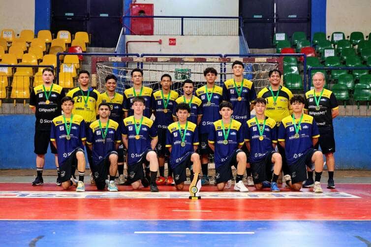 Handebol de Sorriso é campeão invicto da Copa Centro-Oeste Juvenil e garante vaga no Brasileiro