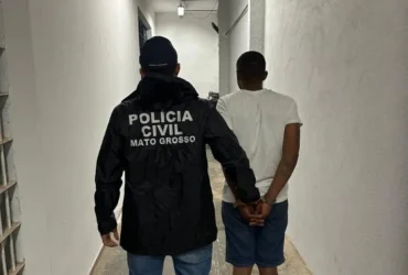 Suspeito de roubo a posto de combustível é preso em Mato Grosso