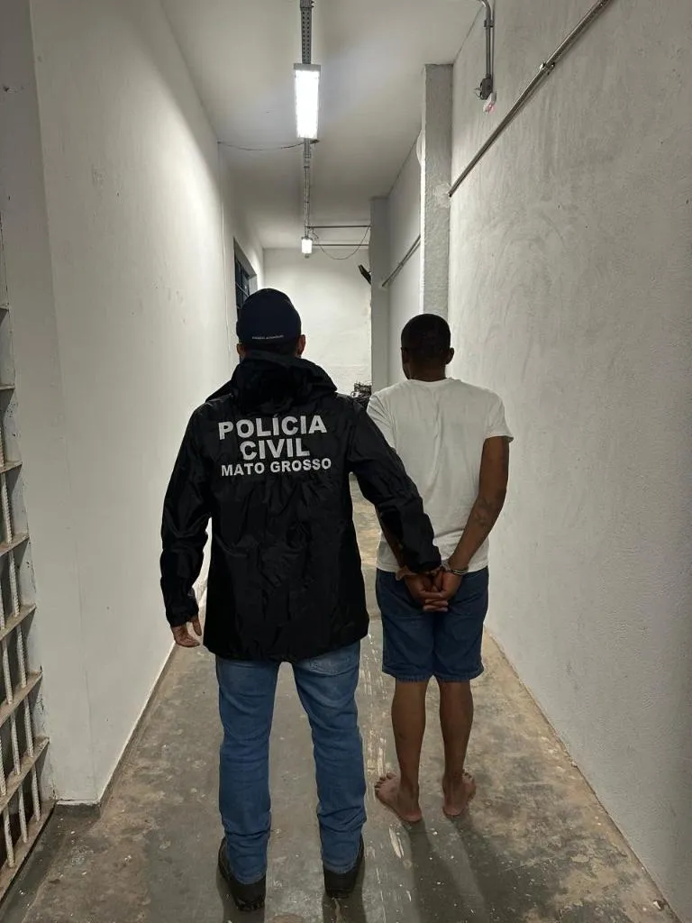 Suspeito de roubo a posto de combustível é preso em Mato Grosso